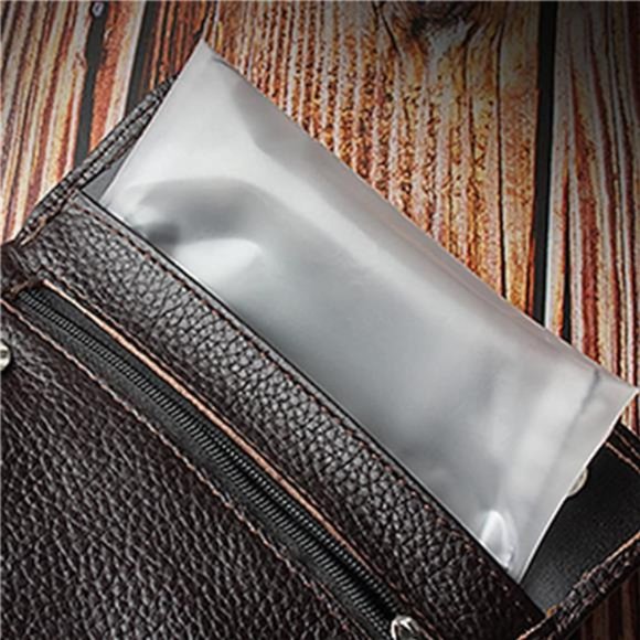 Genuine Leather Smoking Tobacco PipePouch Case Bag for 2Pipes Tamper Filter Tool - Picture 3 of 6